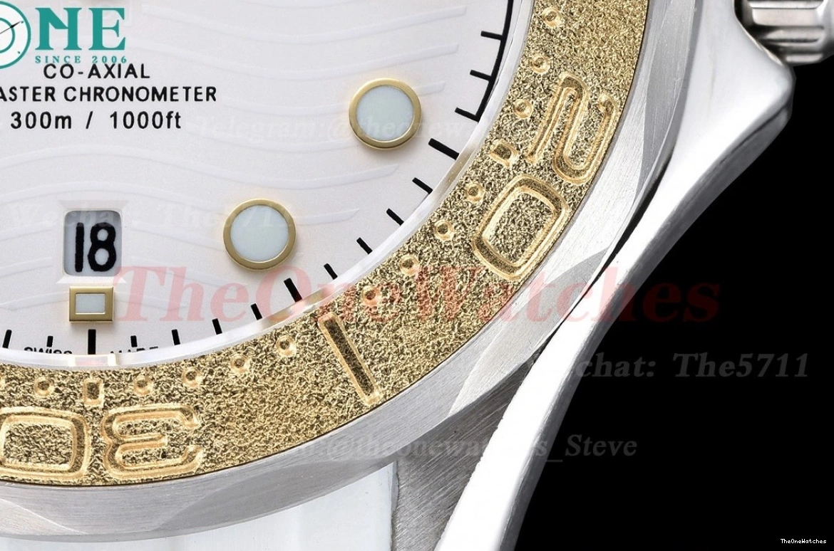GDF SS 300m Dial White MY8215 Seamaster 42mm RU 0517